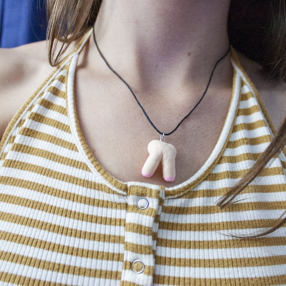 SOLD Double Dick Necklace - Picture 5 of 5